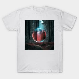 Crimson Forest Sphere T-Shirt